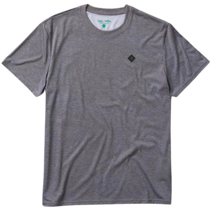 Rallee Ace of Diamonds Dry Tec Mens Tennis Tee - Charcoal