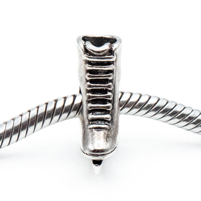 Reflections Ice Skate Bead Sterling Silver Charm