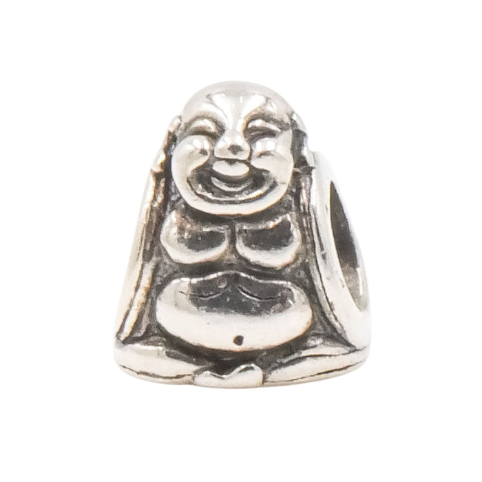 Reflections Sterling Silver Laughing Buddha Charm Bead 10mm