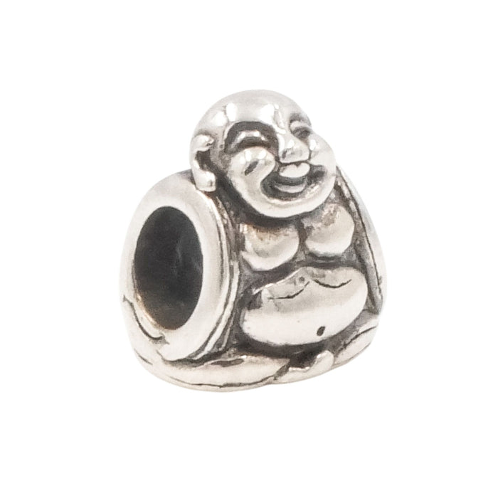 Reflections Sterling Silver Laughing Buddha Charm Bead 10mm