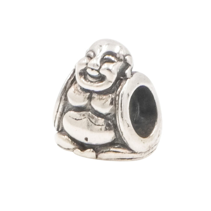 Reflections Sterling Silver Laughing Buddha Charm Bead 10mm