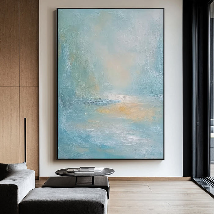 Sea Fog Canvas Wall Art - Hues Art Lab