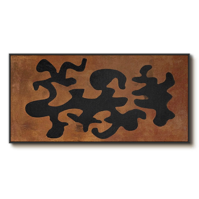 Sigils of the Earth earthy abstract artwork with symbolic mark details