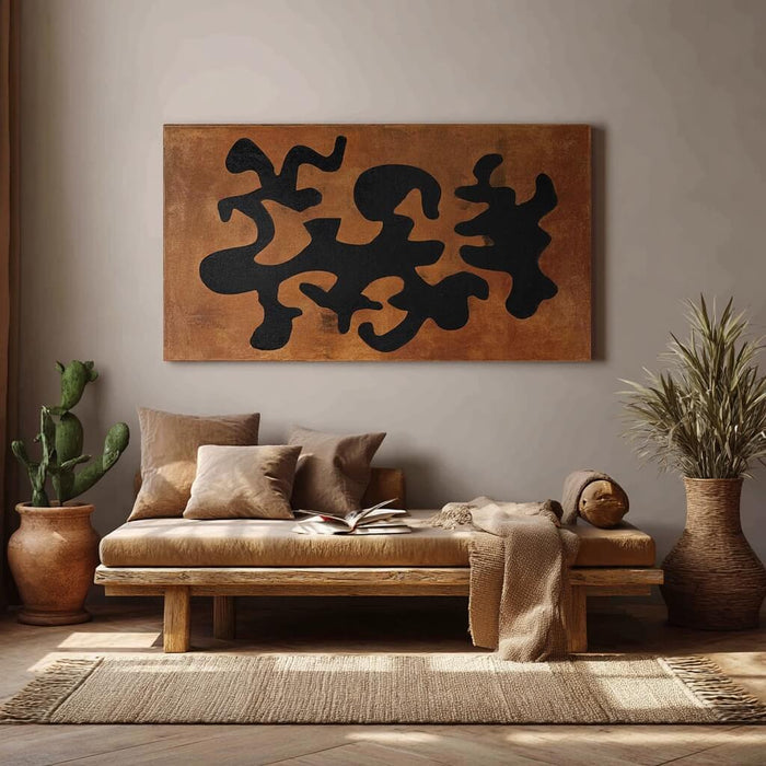 Sigils of the Earth gallery view of wabi sabi canvas wall art