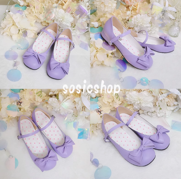 Single Bow Flat Shoes