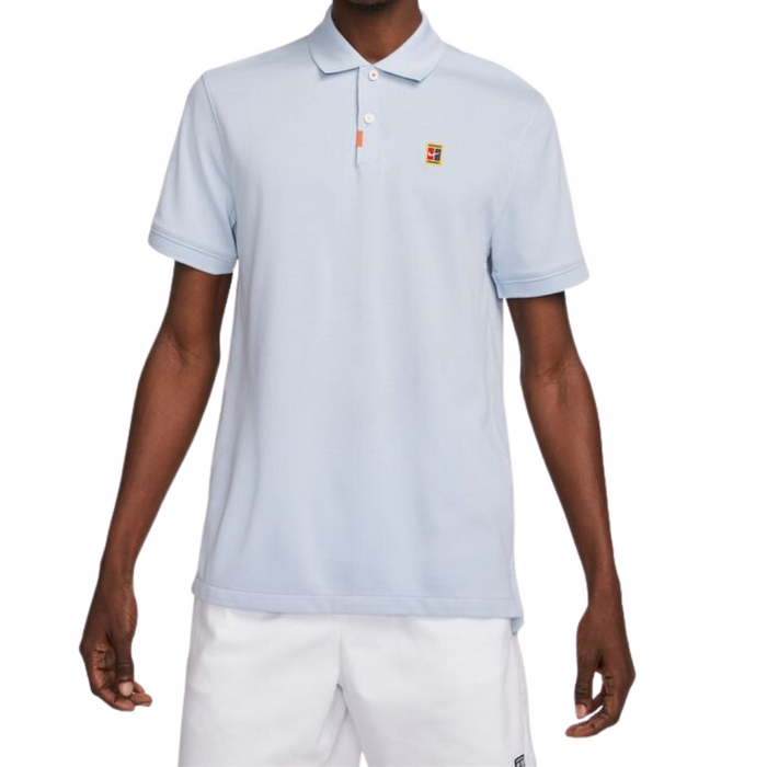 Nike Slim Fit Men Tennis Polo - Blue Whisper