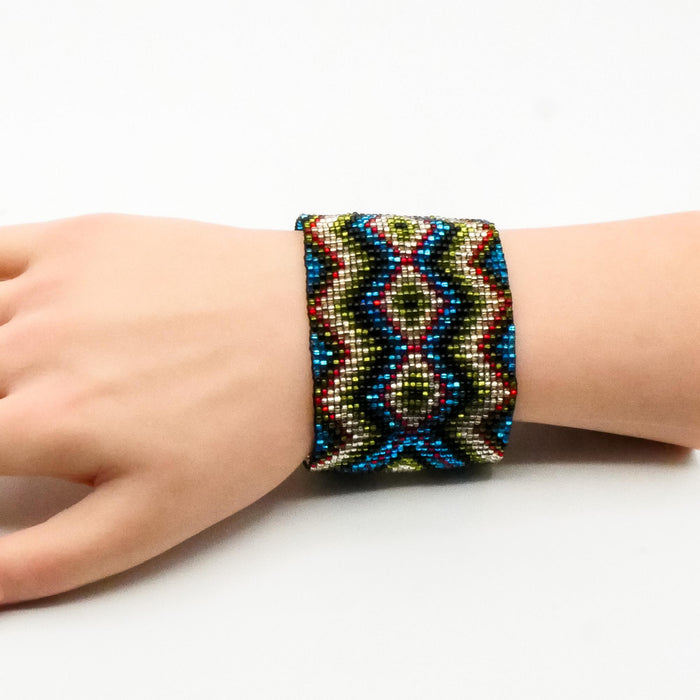 Southwestern Style Beaded Bracelet – 7.5 Inches