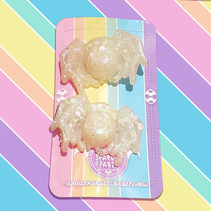 Spider Hairclips 2-pack