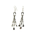 Sterling Silver Artist Dangle Earrings With a Twist