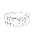 Sterling Silver Elephants Ring Size 7.25
