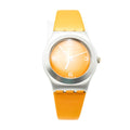 Swatch Irony Medium Falling Star Orange Watch YLS1013