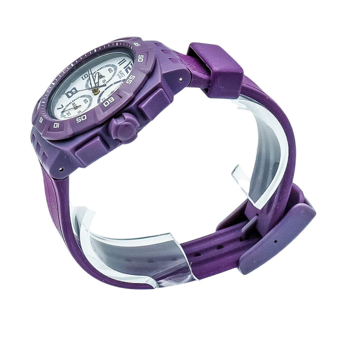 Swatch The Originals Purple Funk Chronograph Watch SUIV400