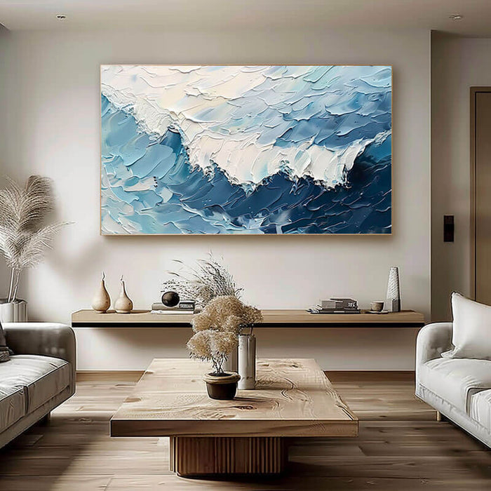 Symphony of the Sea II - Large Seascape Wall Art - Hues Art Lab