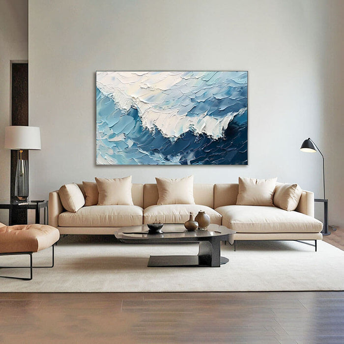 Symphony of the Sea II - Large Seascape Wall Art - Hues Art Lab