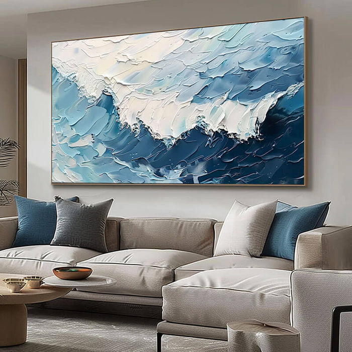 Symphony of the Sea II - Large Seascape Wall Art - Hues Art Lab
