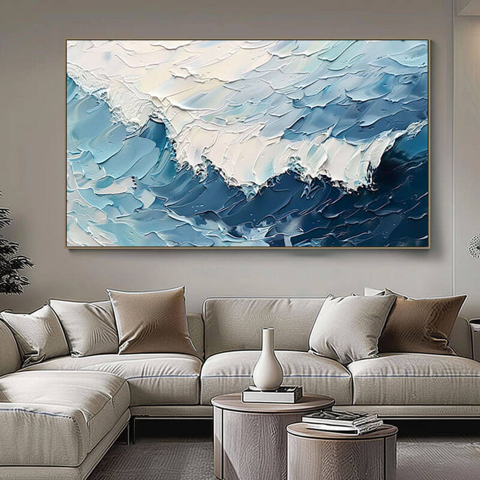 Symphony of the Sea II - Large Seascape Wall Art - Hues Art Lab