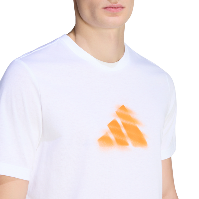 Adidas TENNIS CLAY IS NOT GRAPHIC Mens T Shirt - White