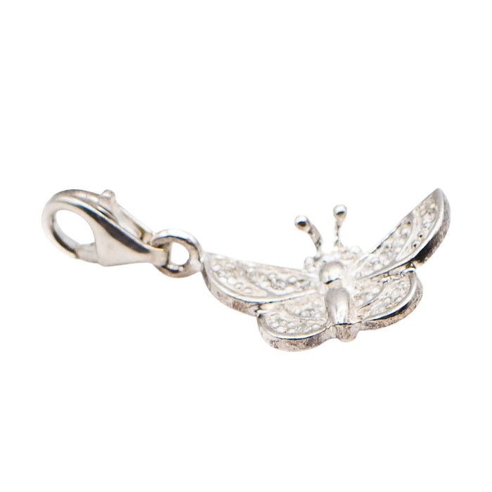 Thomas Sabo Butterfly Sterling Silver Charm Pendant