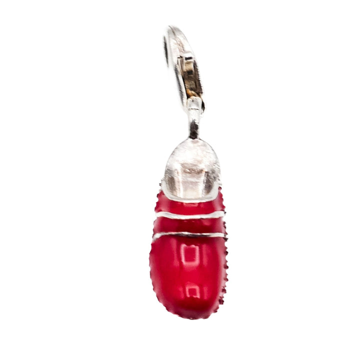 Thomas Sabo Charm Club Red Clog Shoe Sterling Silver Charm Pendant