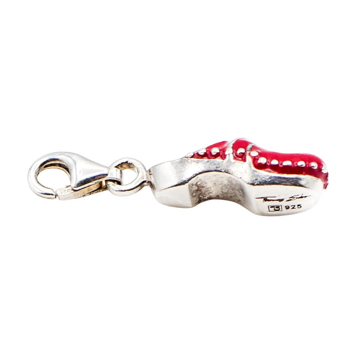 Thomas Sabo Charm Club Red Clog Shoe Sterling Silver Charm Pendant