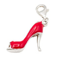 Thomas Sabo Red High Heel Sterling Silver Charm