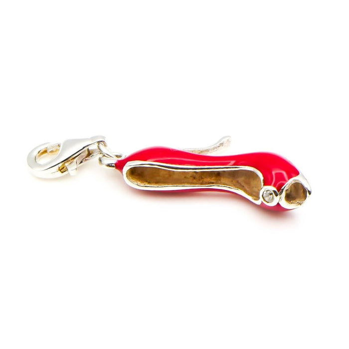 Thomas Sabo Red High Heel Sterling Silver Charm
