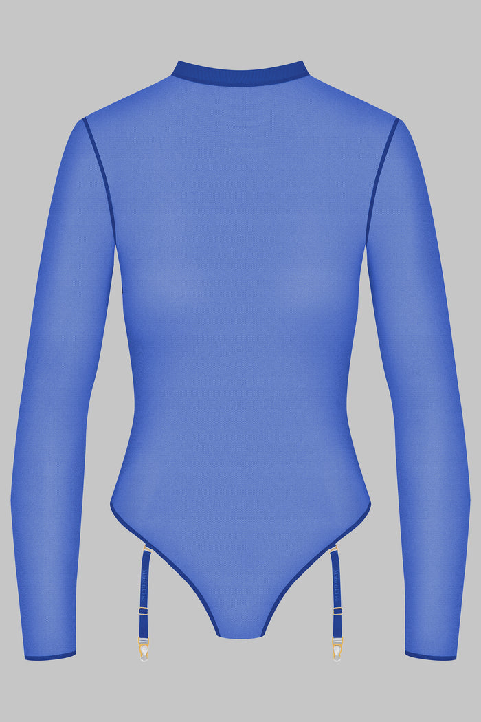 Thong body with suspenders - Corps à Corps Néon