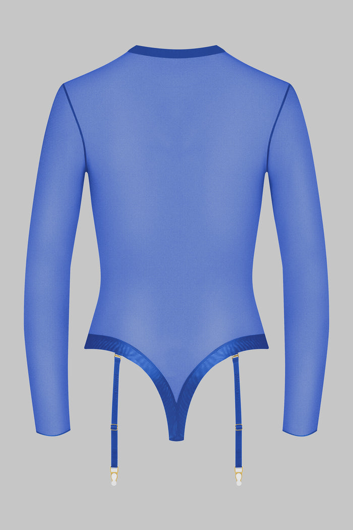 Thong body with suspenders - Corps à Corps Néon