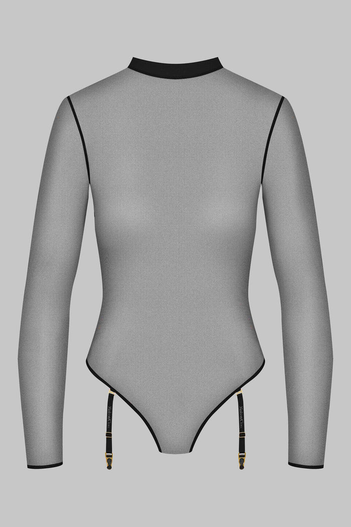 Thong body with suspenders - Corps à Corps