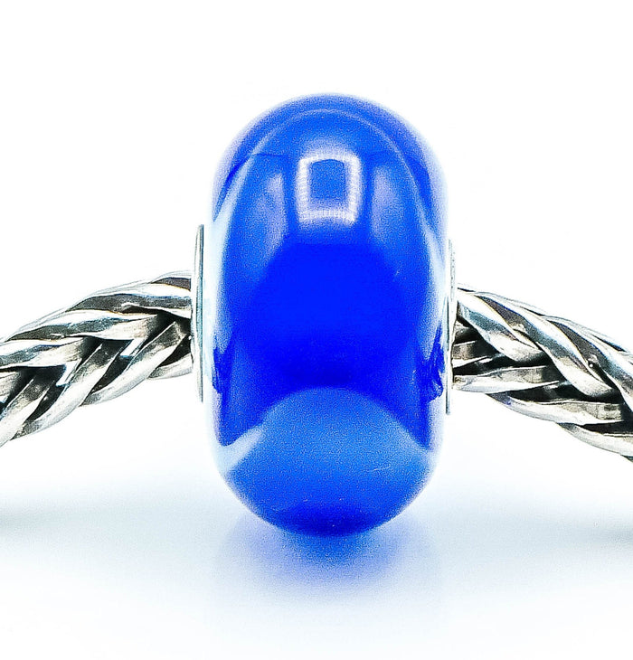TROLLBEADS Blue Armadillo Bead Sterling Silver Charm