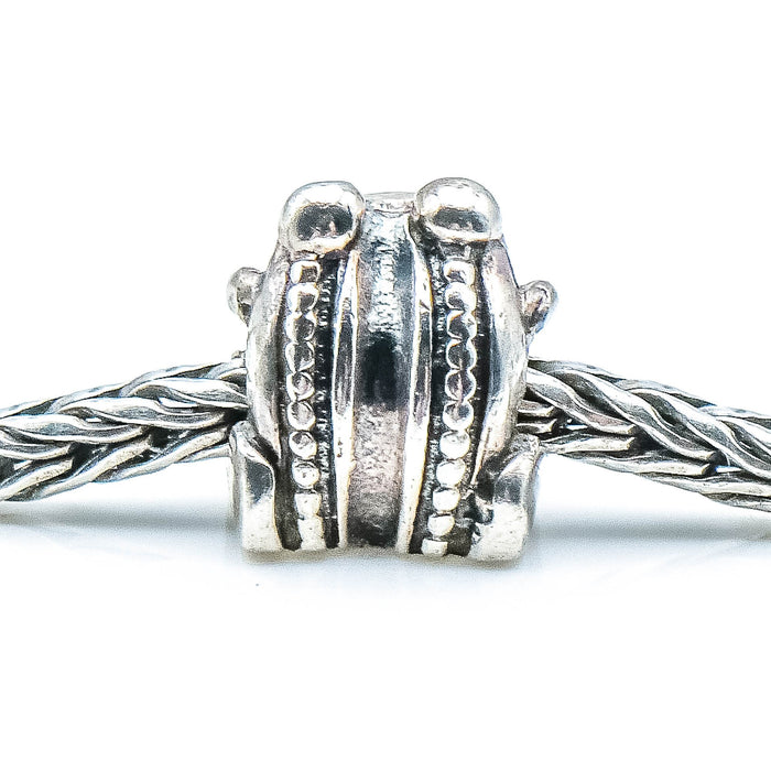 TROLLBEADS Frog Bead Sterling Silver Charm by Designer Søren Nielsen