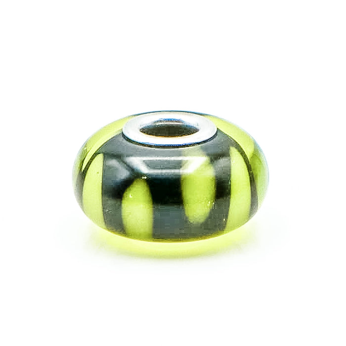 TROLLBEADS Green Shade Bead Sterling Silver Charm