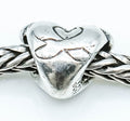 TROLLBEADS Hugging Hearts Bead Sterling Silver Charm