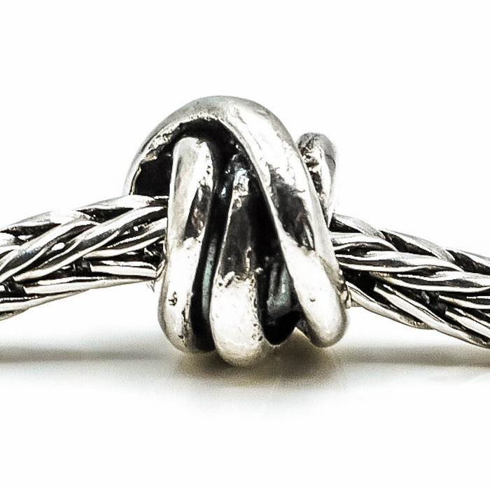 TROLLBEADS Lucky Knot Bead Sterling Silver Charm