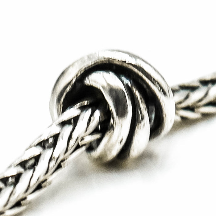 TROLLBEADS Lucky Knot Bead Sterling Silver Charm