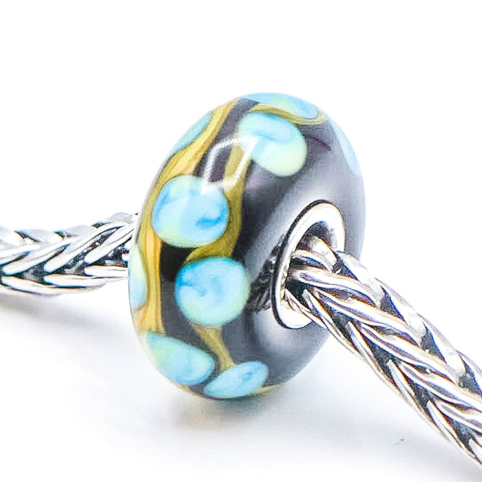 TROLLBEADS Mardi Gras Bead Sterling Silver Charm