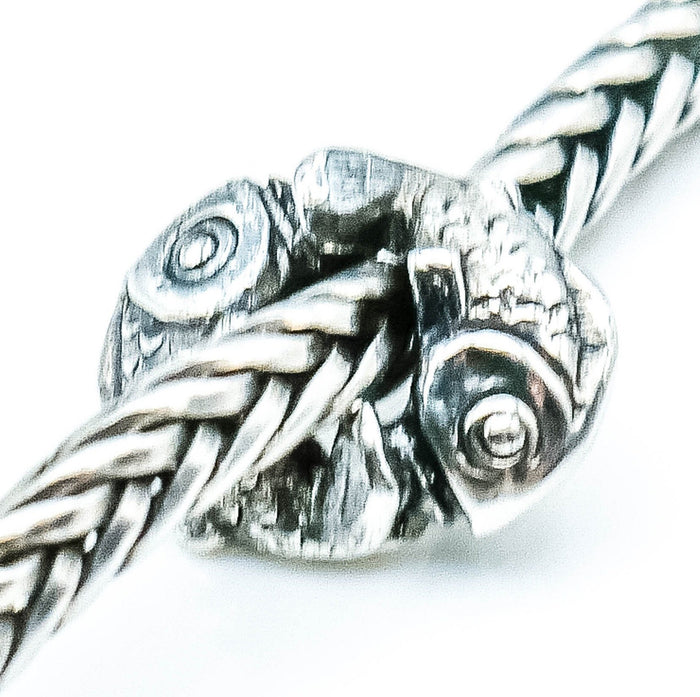 TROLLBEADS Happy Fish Bead Sterling Silver Charm