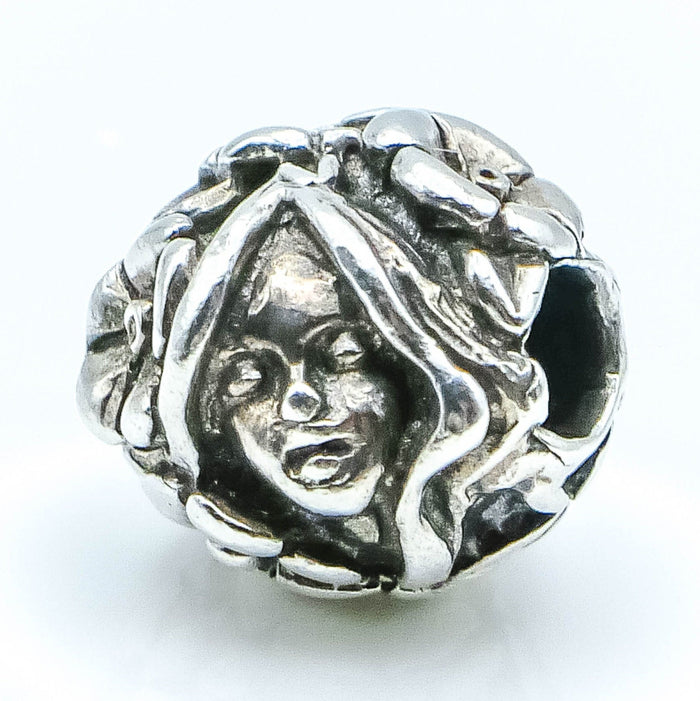 TROLLBEADS RARE Thumbelina Bead Sterling Silver Charm