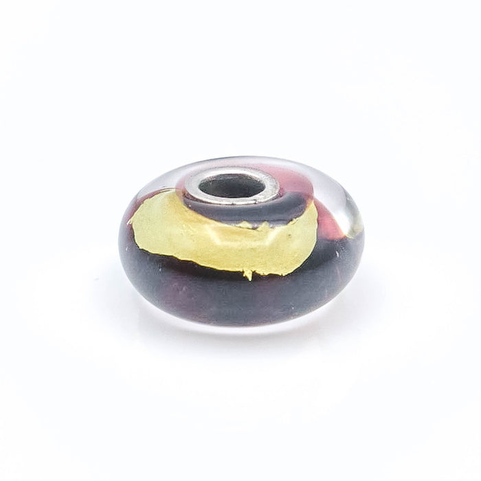TROLLBEADS Third Eye Bead Sterling Silver Charm With 22K Gold