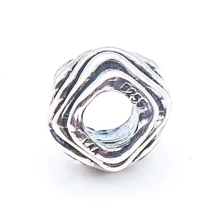 TROLLBEADS Waves Bead Sterling Silver Charm