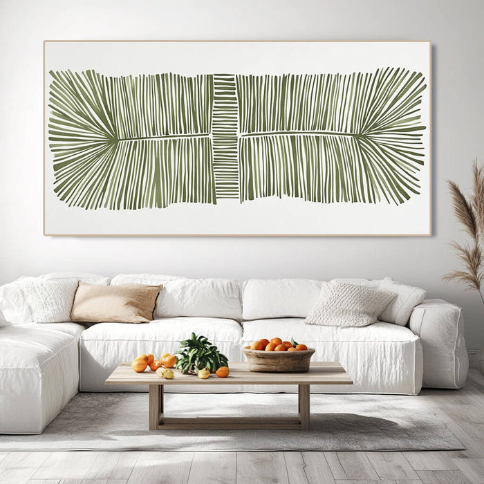 Veins of the Forest large nature inspired wall art for living room decor