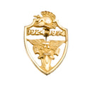 Vintage 50th Anniversary Commemorative West Point Class of 1924 10K GF Lapel Pin
