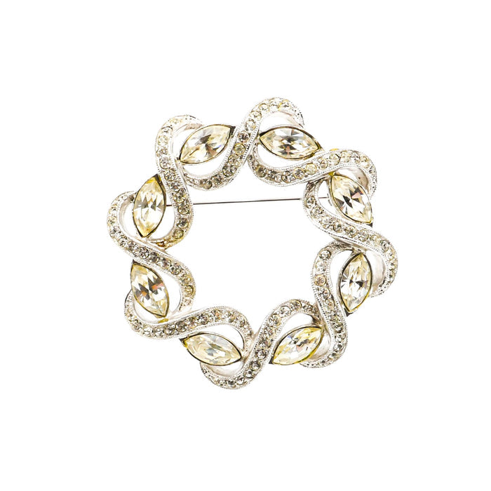 Vintage Sarah Coventry Demi Parure Theatre Brooch & Earrings Set From 1965