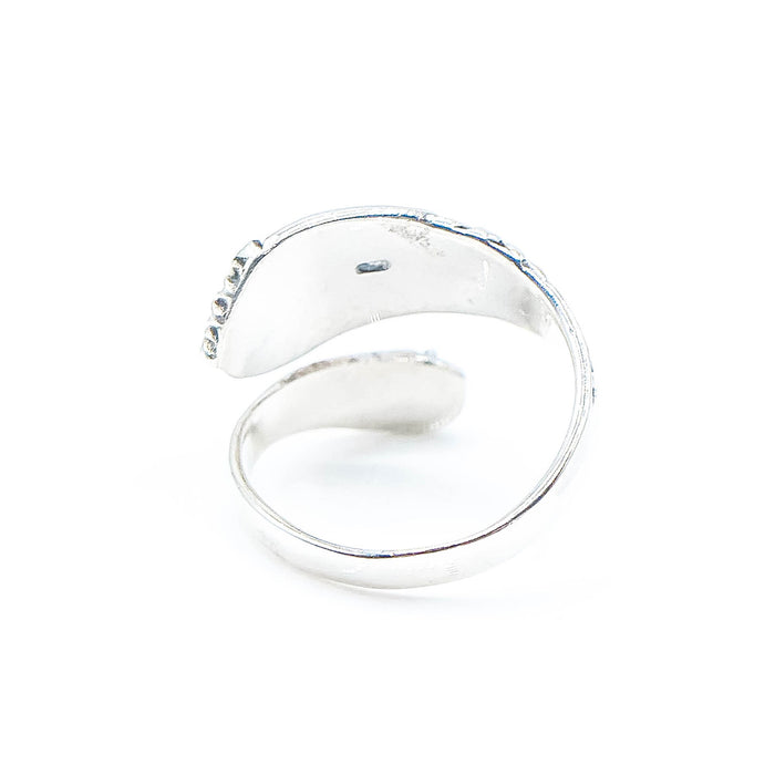 Vintage Sterling Silver Spoon Ring Size 7