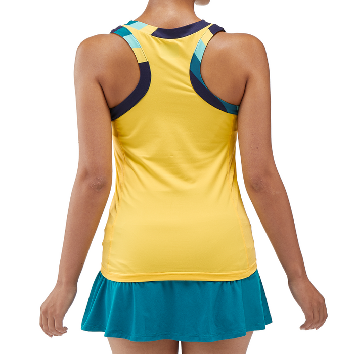 Yonex 2024 AO Womens Tennis Tank - Soft Yellow